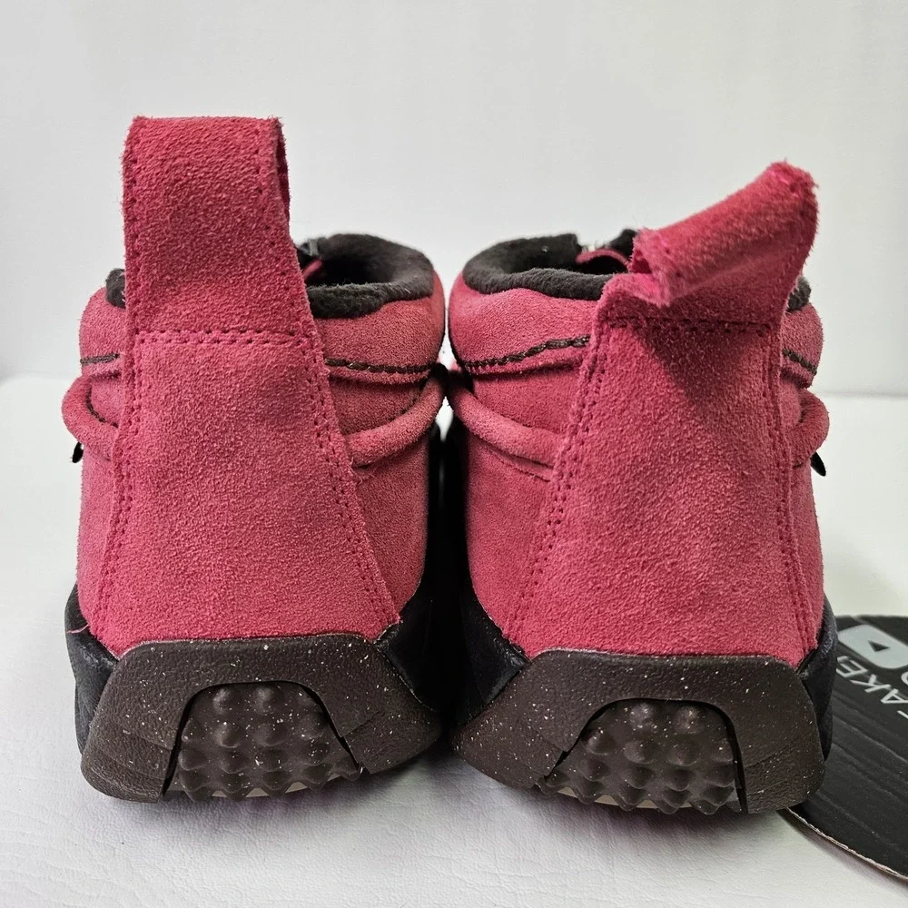 Nike ACG Izy Suede Zipper Rush Pink Black Moccasin FV4317 600 Men's Size 9.5